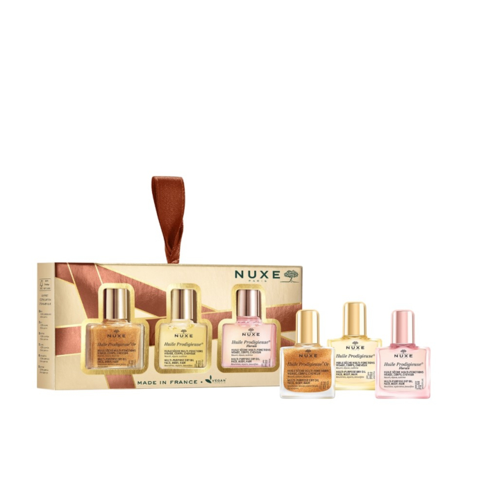 Nuxe zestaw: Mini olejki, HP Or 10ml + HP 10ml + HP Florale 10ml