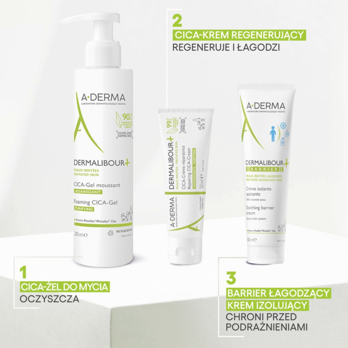A-Derma Dermalibour+ Cica Krem regenerujacy, 50 ml