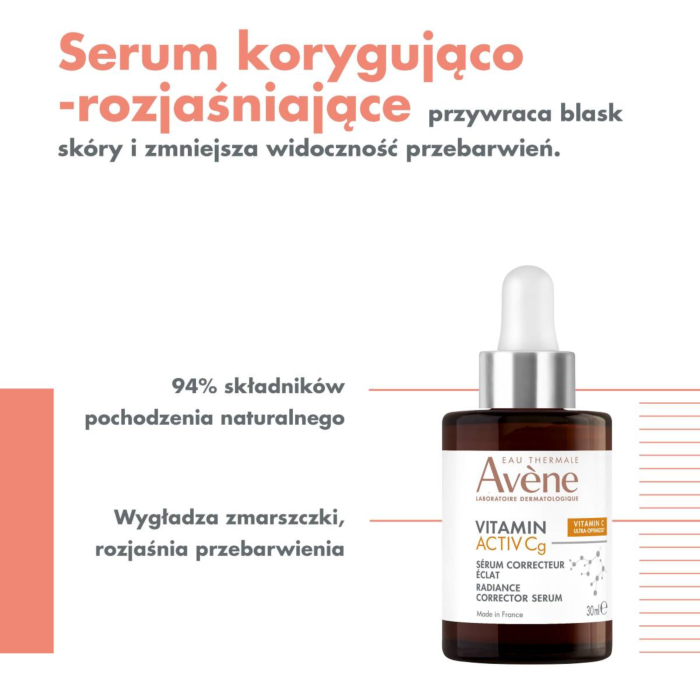 Avène Vitamin Activ Cg Serum korygująco-rozjaśniające