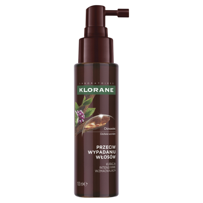 Klorane Przeciw Wypadaniu Włosów Kuracja Intensywnie Wzmacniająca Serum z chininą