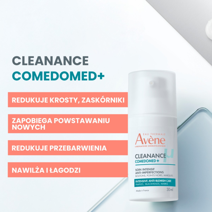 Avene CLEANANCE COMEDOMED+ intensywny krem-żel przeciw niedoskonałościom