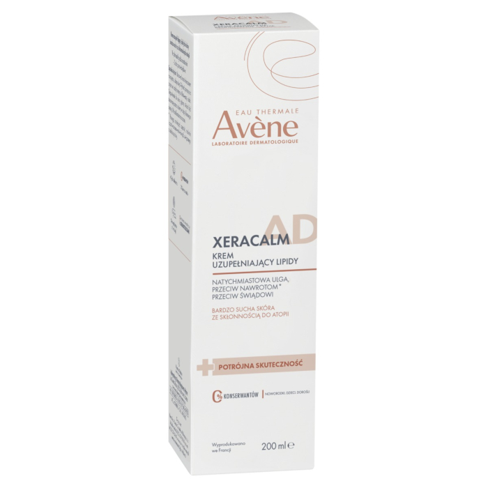 Avène Xeracalm A.D Krem do skóry atopowej i bardzo suchej, uzupełniający lipidy, 200 ml
