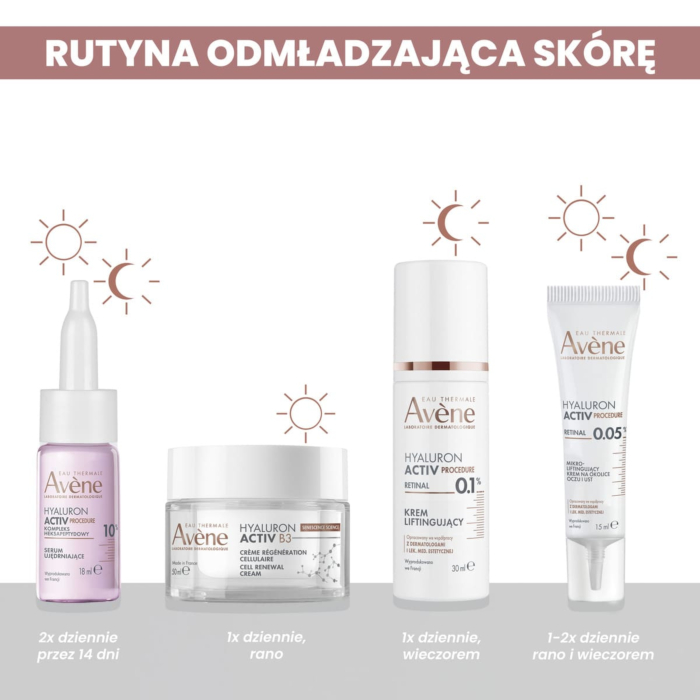 Avene Hyaluron Activ Procedure Serum ujędrniające, 18ml + 2ml