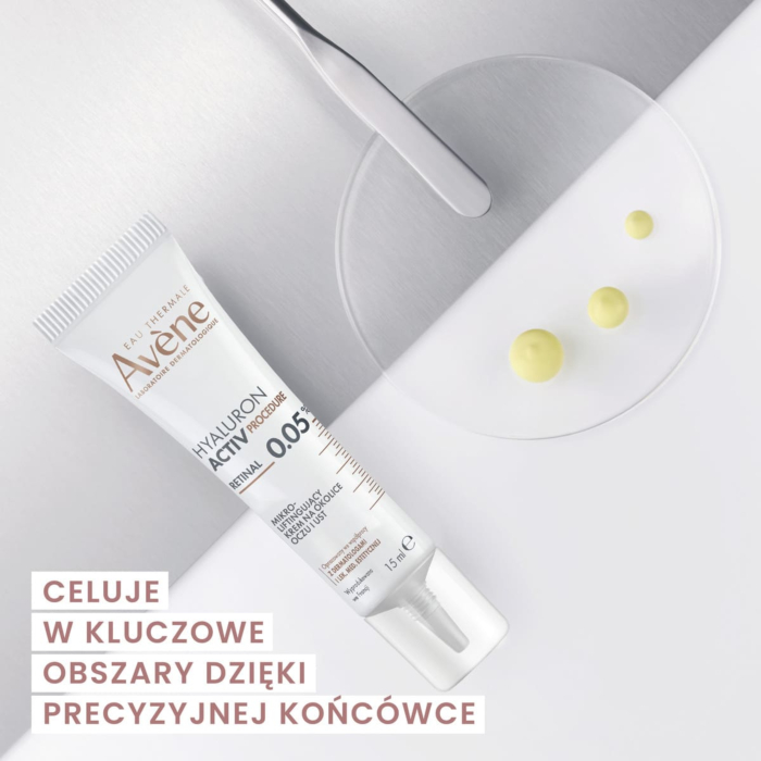 Avene Hyaluron Activ Procedure Mikroliftingujący krem na okolice oczu i ust