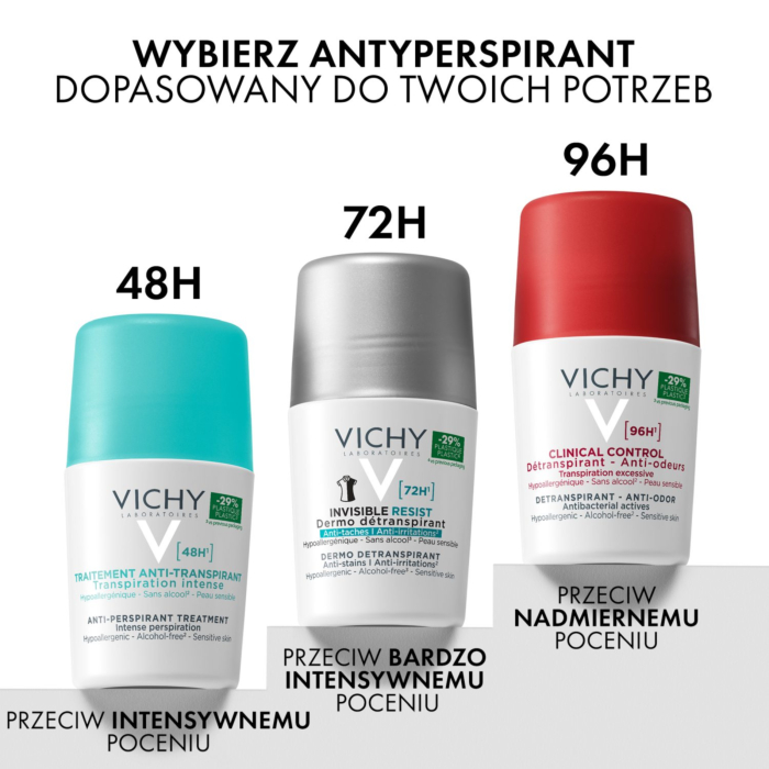 Vichy Deo Anti-Transpirant 48H Antyperspirant w kulce