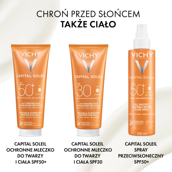 Vichy Capital Soleil Krem matujący SPF50+ 