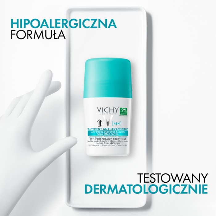 Vichy Deo Anti-Trace Antyperspirant w kulce