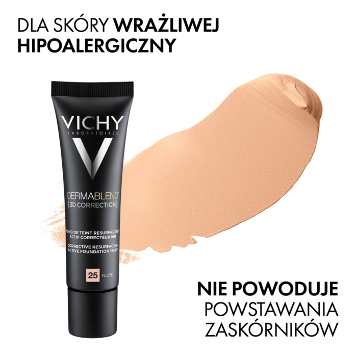 Vichy Dermablend 3D Correction podkład wyrównujacy powierzchnię skóry 25