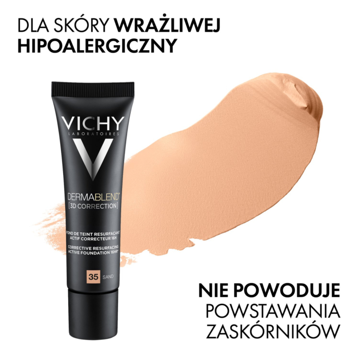 Vichy Dermablend 3D Correction podkład wyrównujacy powierzchnię skóry 35