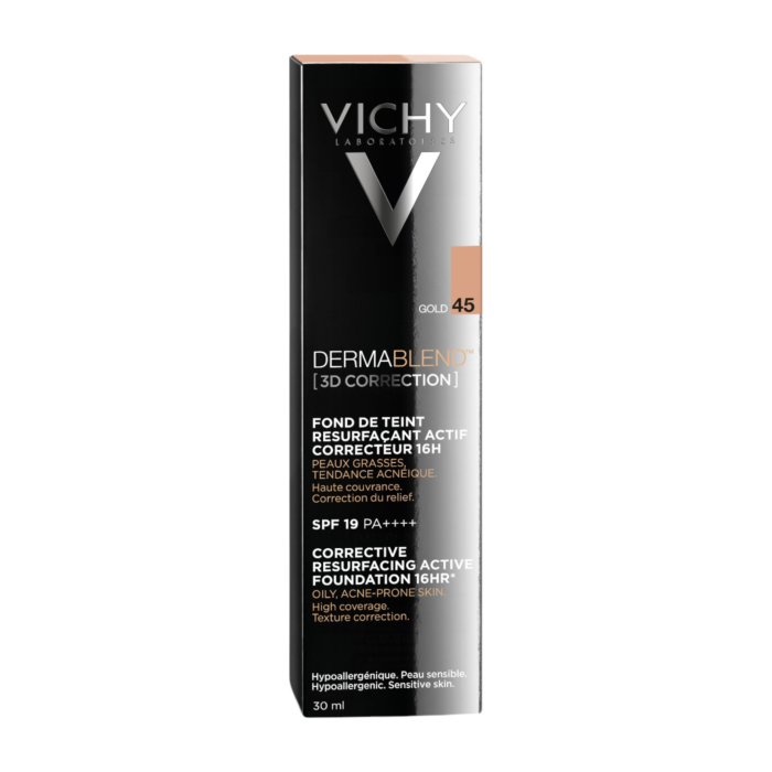 Vichy Dermablend 3D Correction podkład wyrównujacy powierzchnię skóry 45