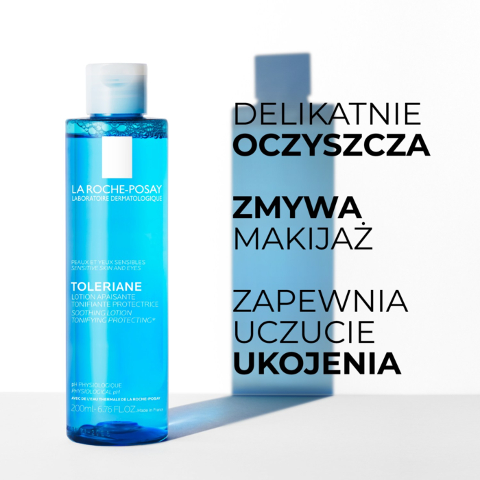 La Roche-Posay Toleriane Kojący tonik z fizjologicznym pH dla wrażliwej skóry