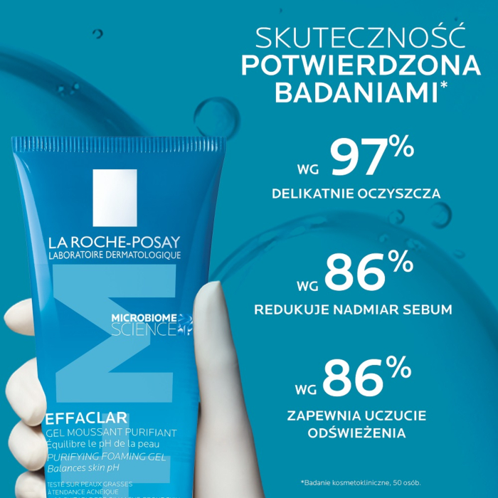 La Roche-Posay Effaclar Żel do mycia twarzy, 200 ml