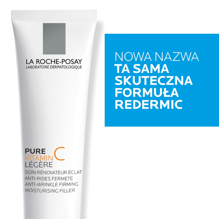 La Roche-Posay Pure Vitamin C Lekki Nawilżający i ujędrniający krem do twarzy