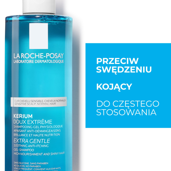 La Roche-Posay Kerium Szampon delikatnie oczyszczający do włosów