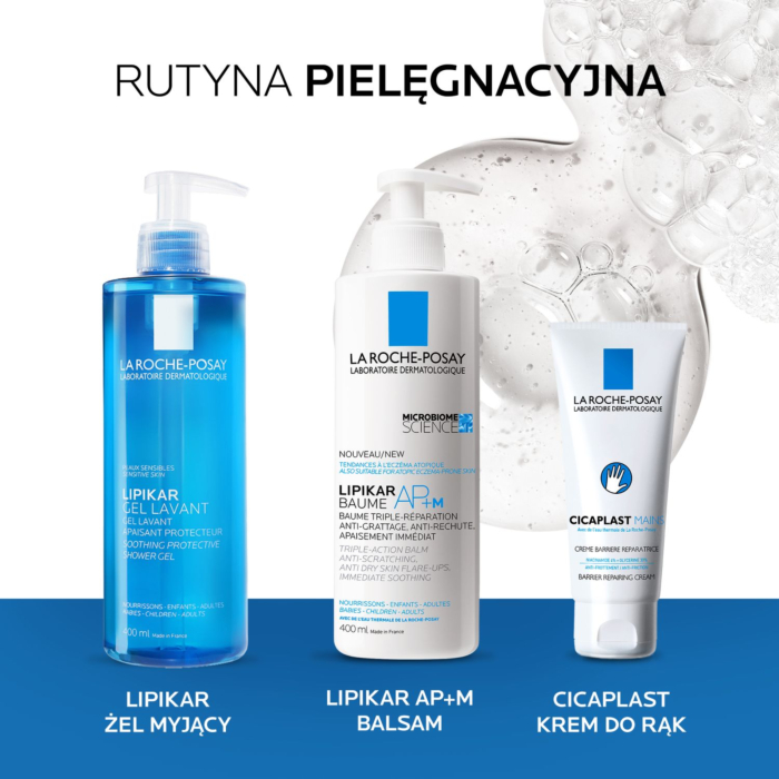La Roche-Posay Lipikar Żel myjący do twarzy i ciała, 400 ml