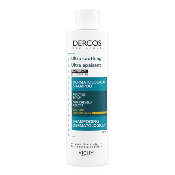 Vichy Dercos Szampon ultrakojący do włosów suchych