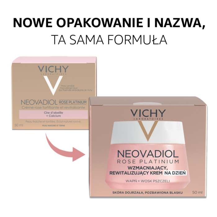 Vichy Neovadiol Rose Platinium Wzmacniający, rewitalizujący krem na dzień
