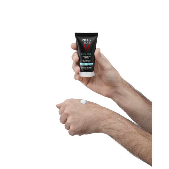 Vichy Homme Hydra Cool+ Nawilżający żel do twarzy dla mężczyzn