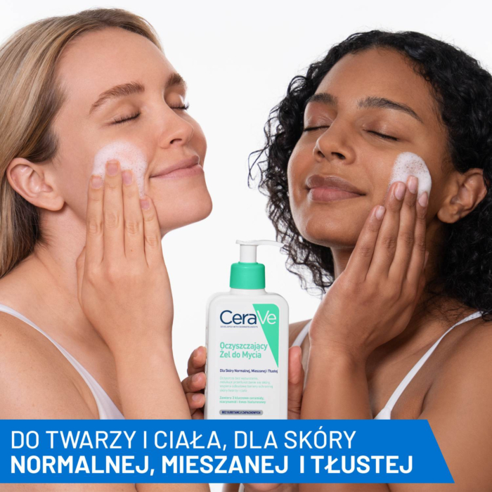 CeraVe Oczyszczający żel do mycia do skóry normalnej i tłustej 236 ml