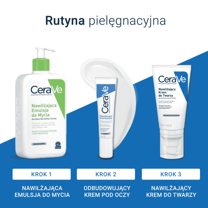 CeraVe Odbudowujący Krem pod Oczy dla skóry normalnej i suchej 