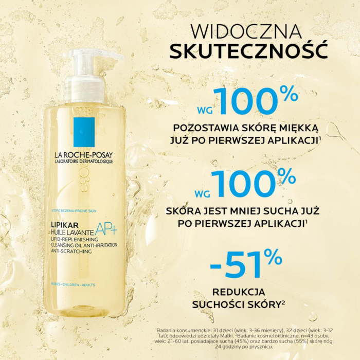 La Roche-Posay Lipikar Olejek myjący do ciała, 400 ml