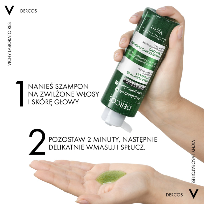 Vichy Dercos K Przeciwłupieżowy szampon peelingujący