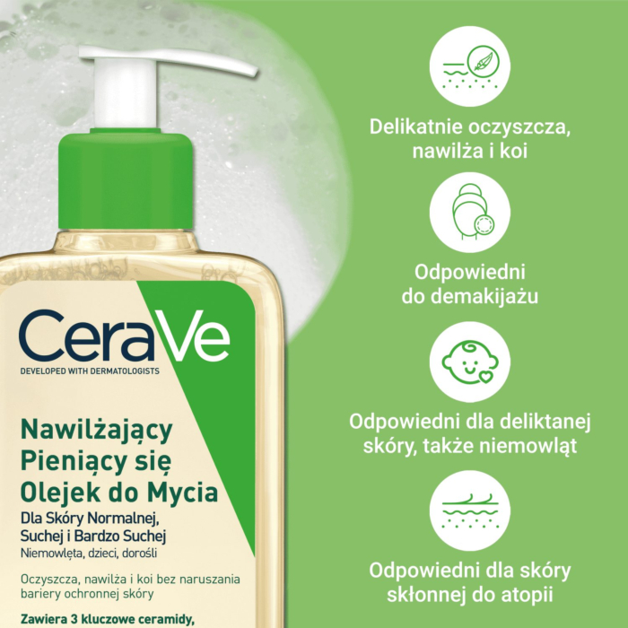 CeraVe Nawilżający olejek do mycia 236 ml