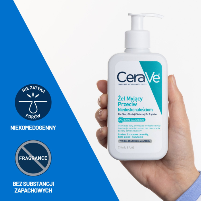CeraVe Żel myjący przeciw niedoskonałościom