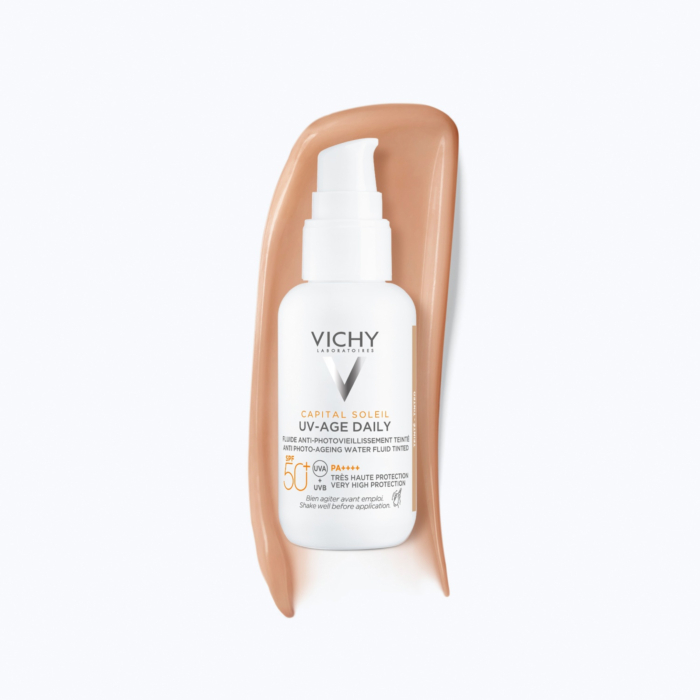 Vichy Capital Soleil Uv-Age Daily Fluid koloryzujący SPF50+ 