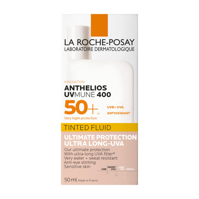 La Roche-Posay Anthelios UV Mune Fluid Barwiący SPF50+ 