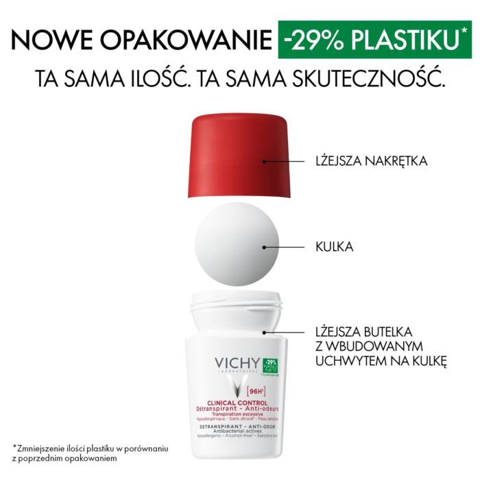 Vichy Dezodorant Clinical Control 96H Roll-On