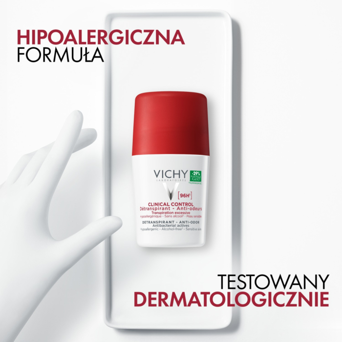 Vichy Dezodorant Clinical Control 96H Roll-On