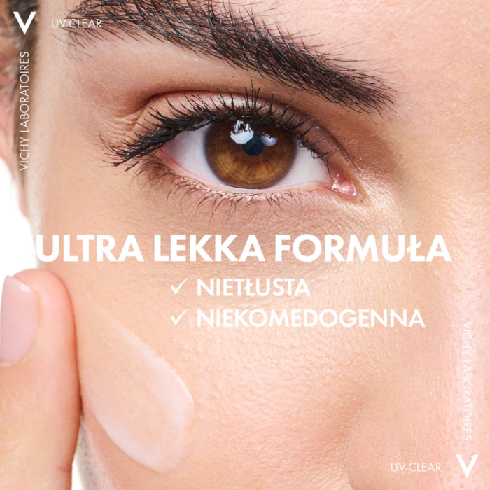 Vichy Capital Soleil Uv Clear Fluid przeciw niedoskonałościom SPF50+ 