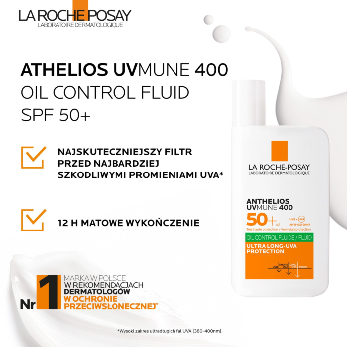 La Roche-Posay Anthelios UV Mune 400 Oil Control Fluid SPF50+ 