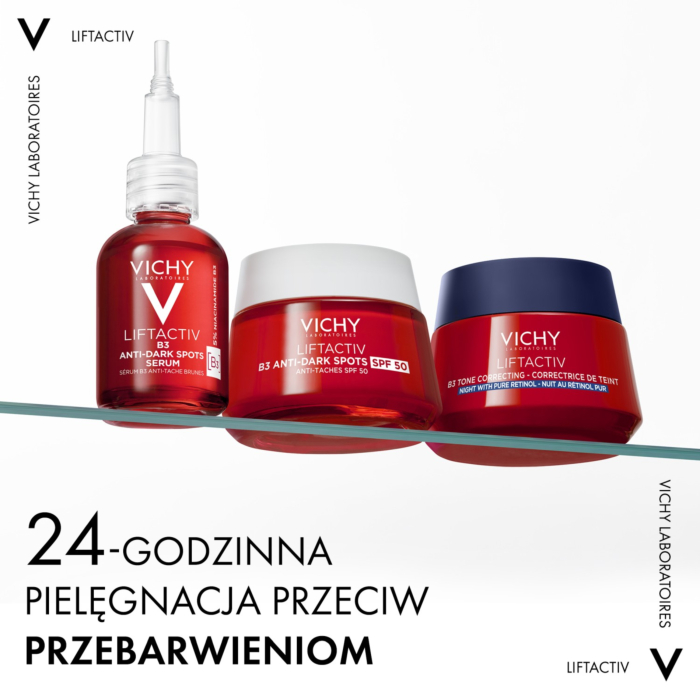 Vichy Liftactiv B3 Krem na noc przeciw przebarwieniom z czystym retinolem