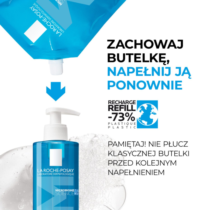 La Roche-Posay Effaclar Żel do mycia twarzy Refill, 400 ml