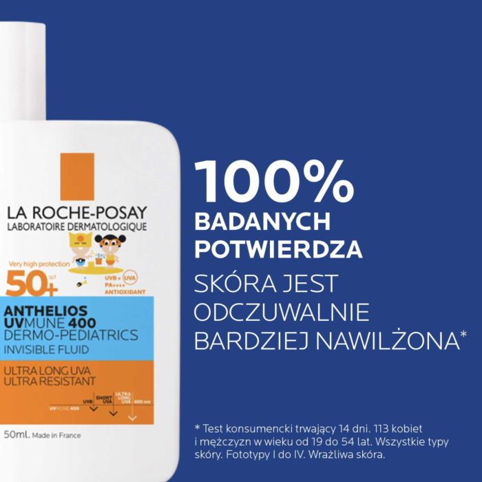 La Roche-Posay Anthelios D-Ped UV Mune Fluid ochronny SPF50+