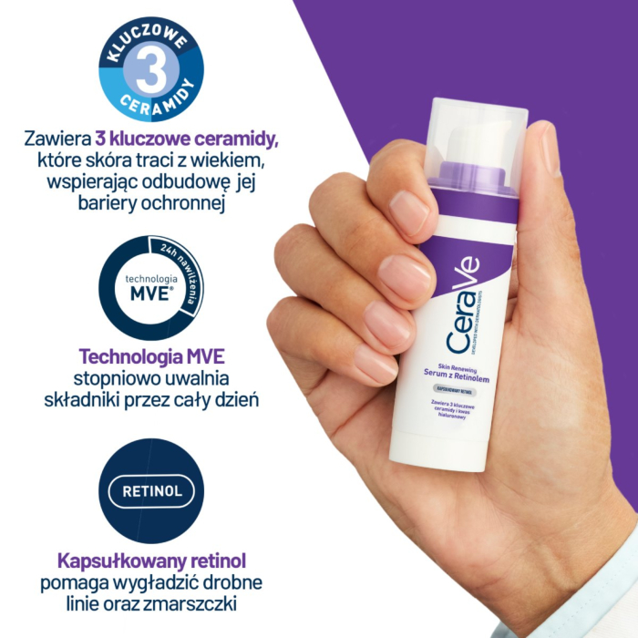 Cerave Skin Renewing Serum z retinolem