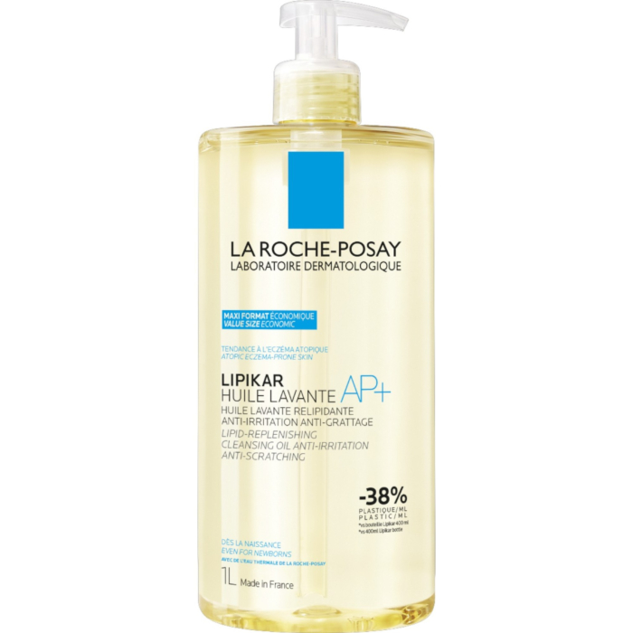 La Roche-Posay Lipikar Olejek myjący, 1000 ml