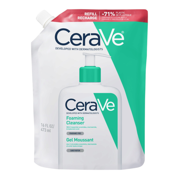 CeraVe Żel do mycia twarzy i ciała Refill, 473 ml