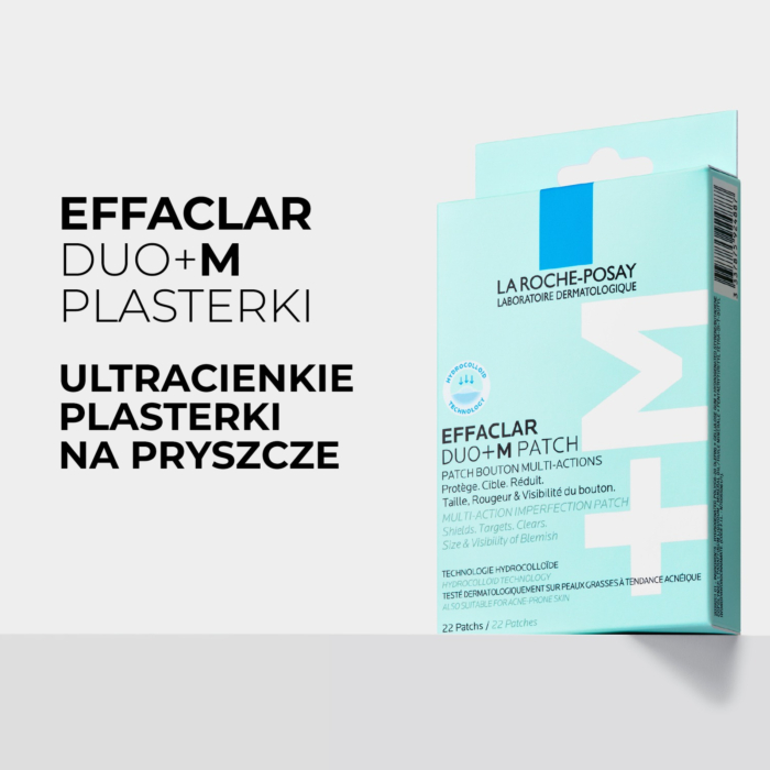 La Roche-Posay Effaclar Duo+M Patch Wielofunkcyjne plasterki na niedoskonałości z technologią hydrokoloidową