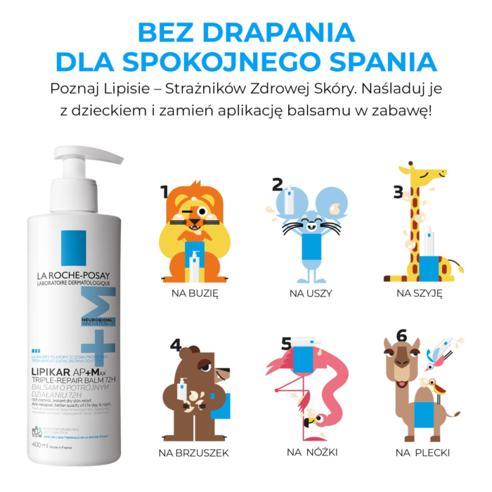 La Roche-Posay Lipikar Balsam AP+MAX, 400 ml