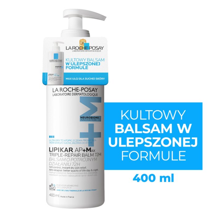 La Roche-Posay Lipikar Balsam AP+MAX, 400 ml