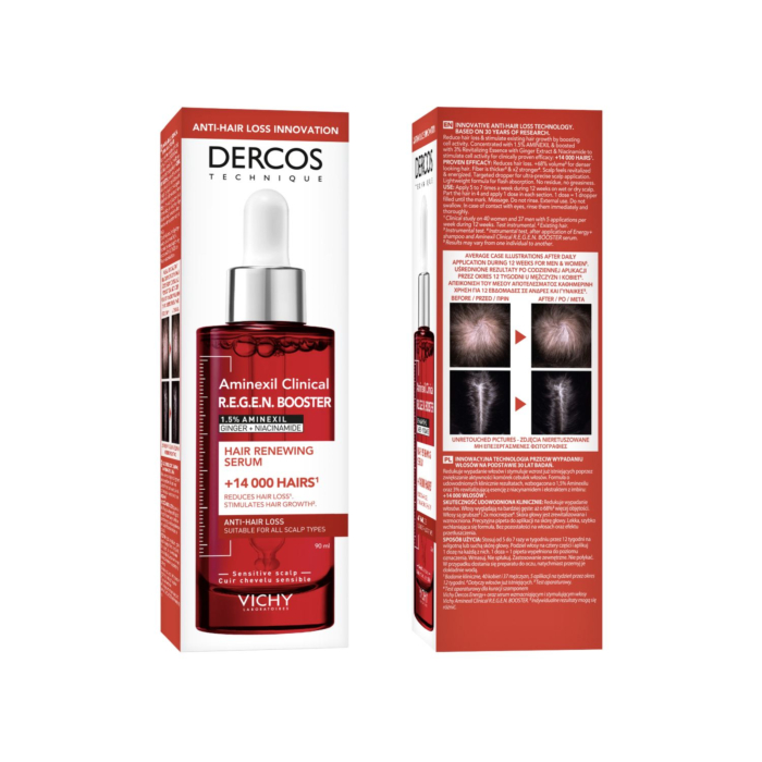 Vichy Dercos Aminexil R.E.G.E.N. Serum wzmacniające i stymulujące włosy
