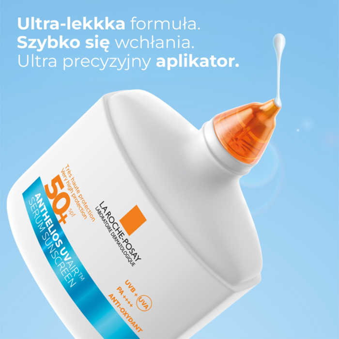 La Roche-Posay Anthelios UVAir™ Ultralekkie serum w kremie SPF 50+