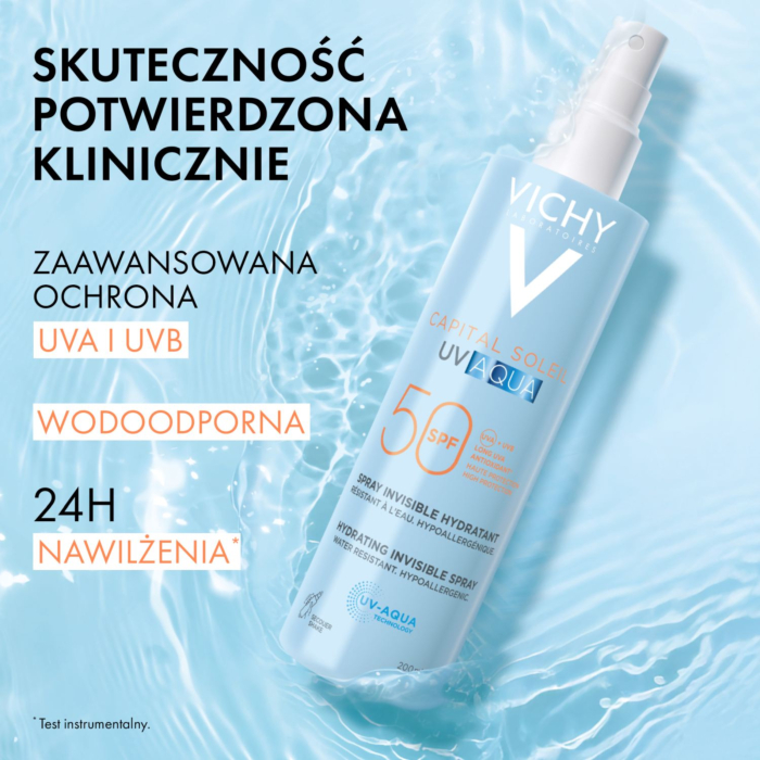 Vichy Capital Soleil UV-Aqua Spray ochronny do ciała, SPF50