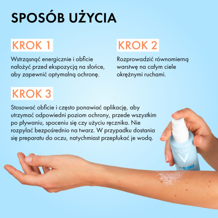 Vichy Capital Soleil UV-Aqua Spray ochronny do ciała, SPF50