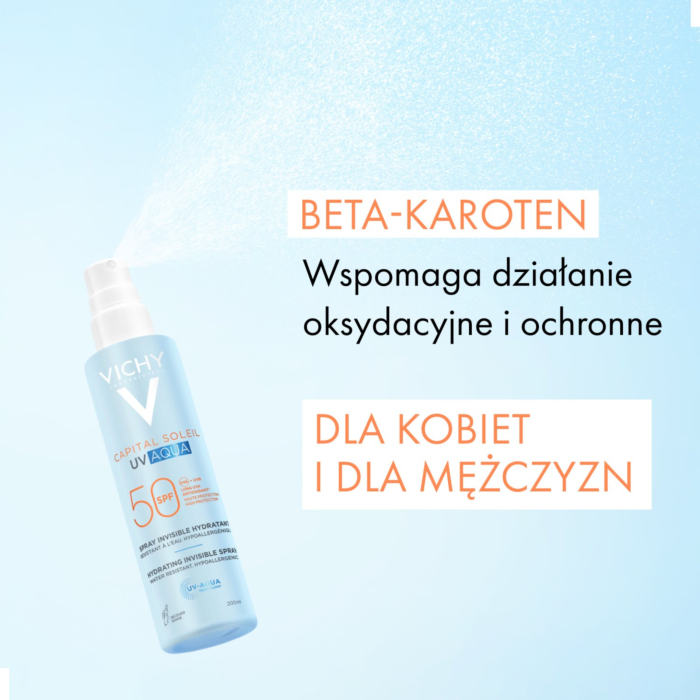 Vichy Capital Soleil UV-Aqua Spray ochronny do ciała, SPF50