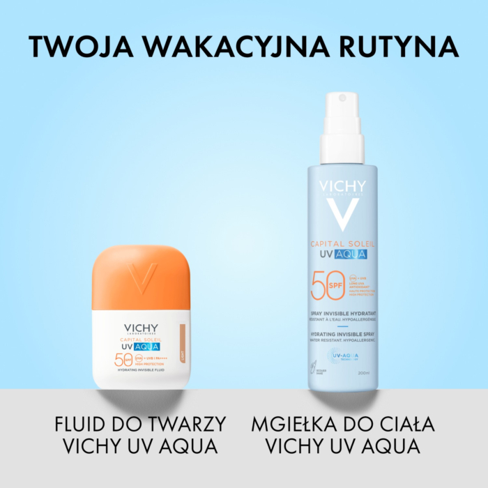 Vichy Capital Soleil UV-Aqua Nawilżający fluid koloryzujący, SPF50 