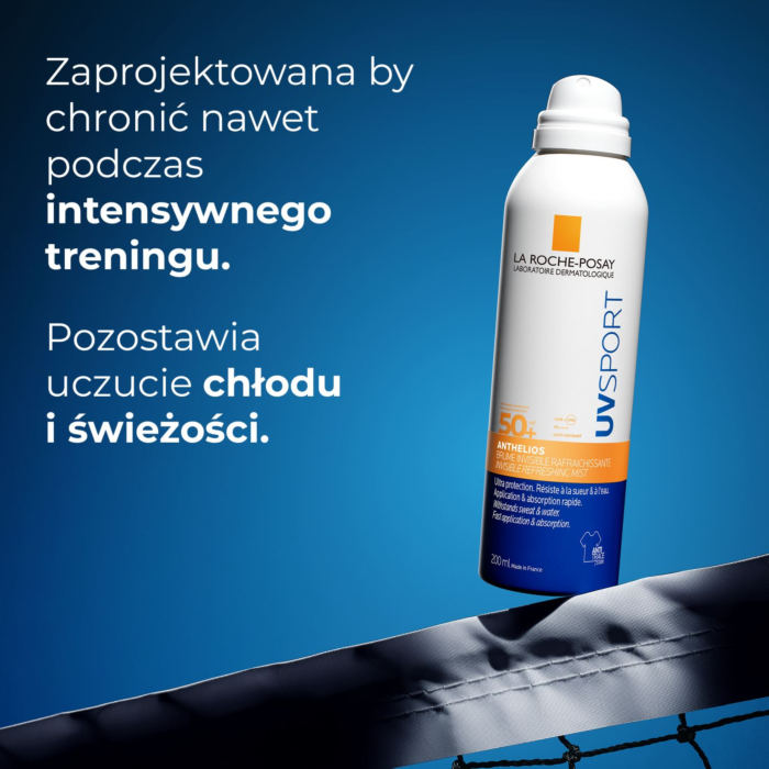 La Roche-Posay Anthelios UV Sport Niewidoczna mgiełka odświeżająca SPF 50+